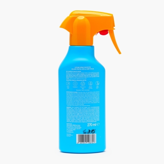 Loțiune spray pentru față și corp cu protecție solară Family SPF 50, 270ml