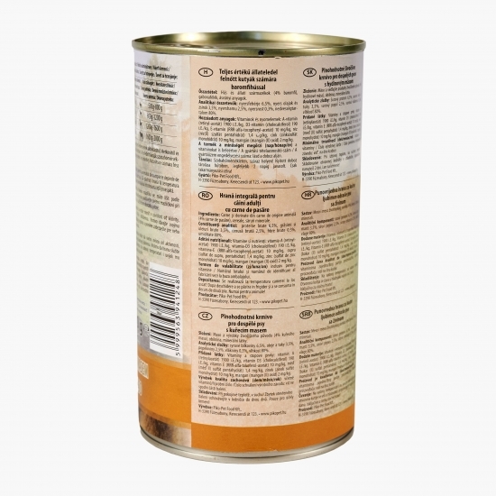 Hrană umedă integrală pentru câini adulți, 1240g, cu carne pasăre
