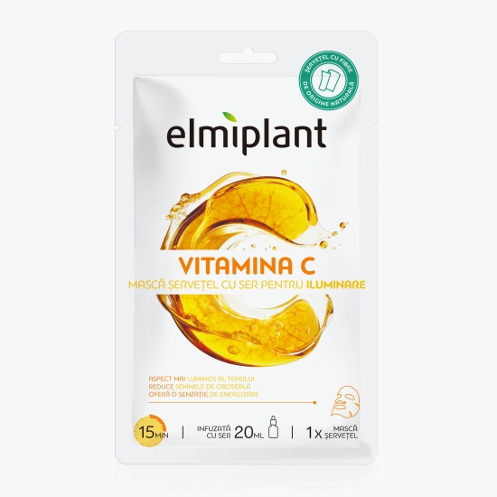 Mască șervețel cu vitamina C, 20ml