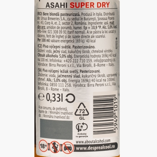 Bere blondă, sticlă 330ml