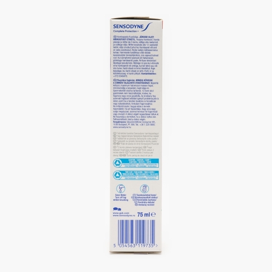 Pastă de dinți cu fluor Complete Protection+ 75ml
