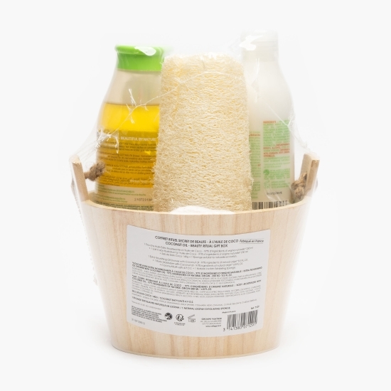 Set cadou femei baie Coconut Oil-Beauty Ritual
