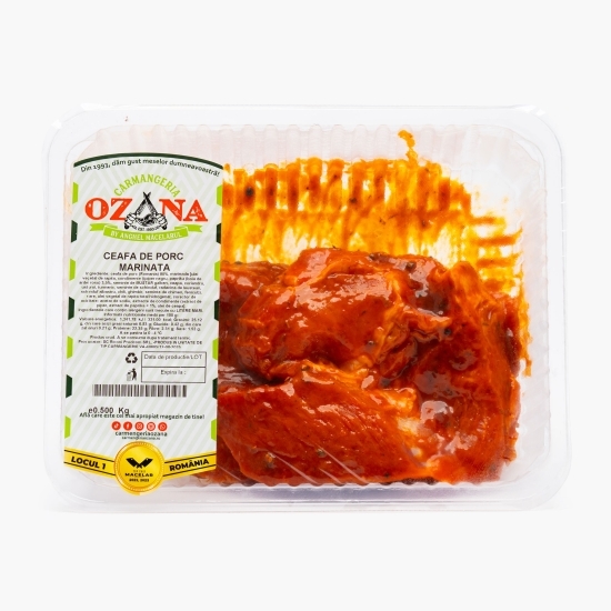 Ceafă de porc marinată 500g