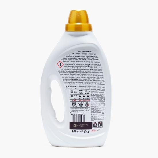 Detergent de rufe lichid Expert Sensitive Deep Clean, 20 spălări, 900ml