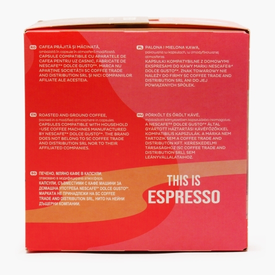 Espresso, 16 băuturi, capsule cafea