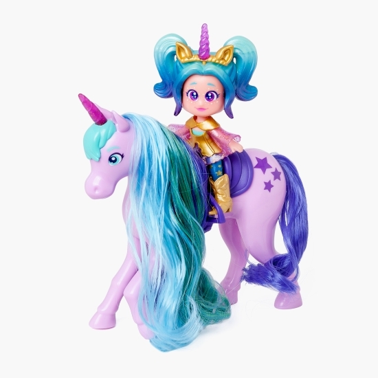 Set de joacă cu păpușă Aurora Star Unicorn KookyLoos