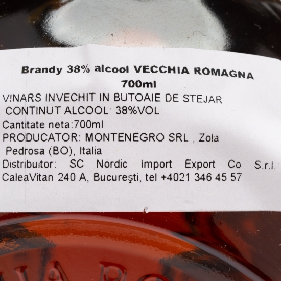 Brandy Etichetta Nera, 38% alc. 0.7l