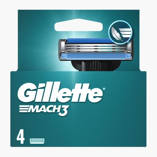 Rezerve aparat de ras Mach3, 4 buc