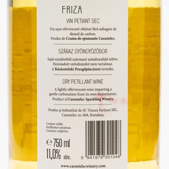 Vin alb sec Fetească Regală Friza, 11%, 0.75l