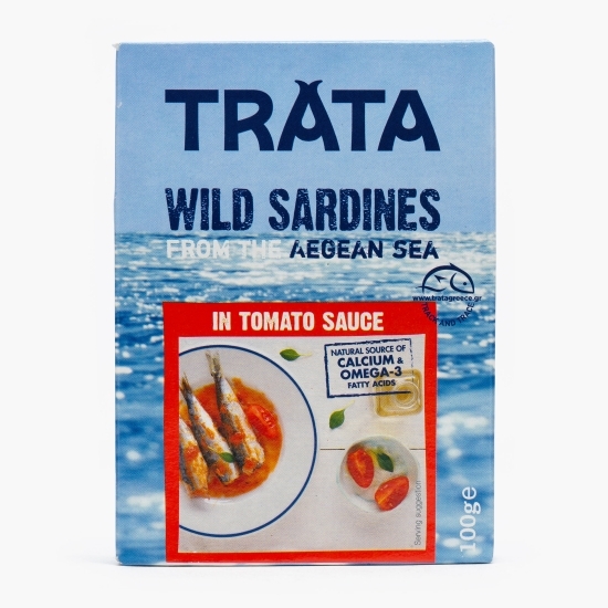Sardine în sos de tomate 100g
