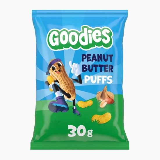Snacks din porumb cu unt de arahide, +3 ani, 30g
