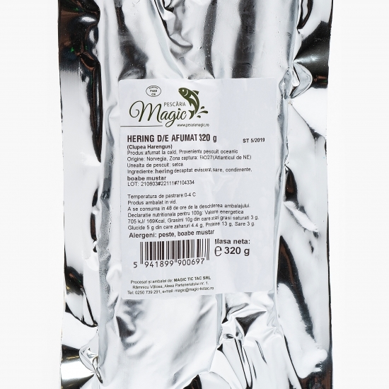 Hering decapitat afumat 320g