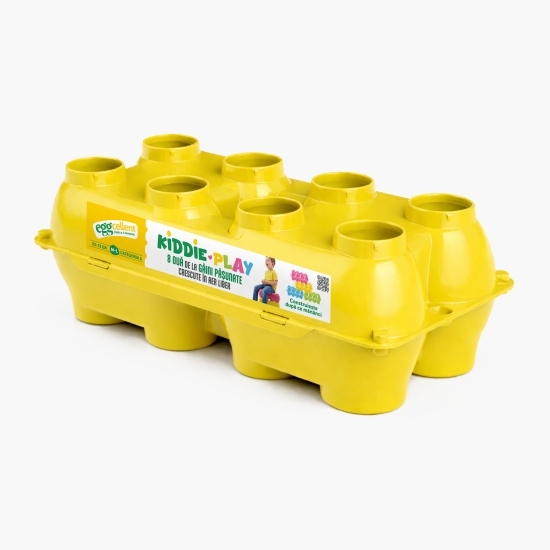 Ouă de la găini pășunate Kiddie Play, mărimea M-L, 8 buc