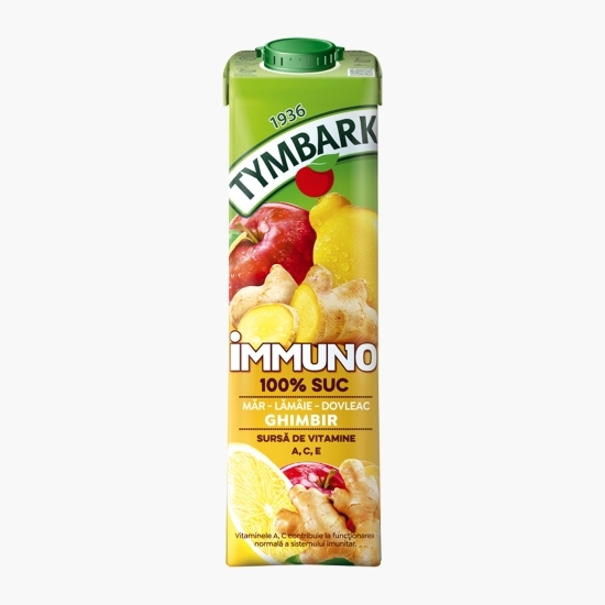 Băutură necarbogazoasă Immuno 100% măr, lămâie, dovleac, ghimbir 1l