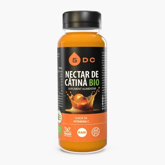 Nectar eco din fructe de cătină și miere de salcâm, 0.25l