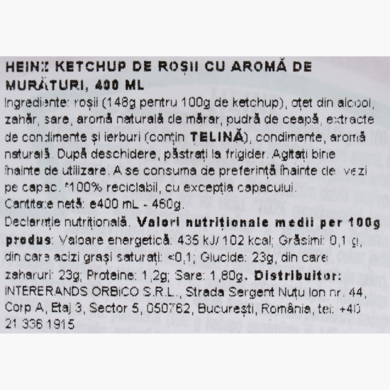 Ketchup cu murături 400ml