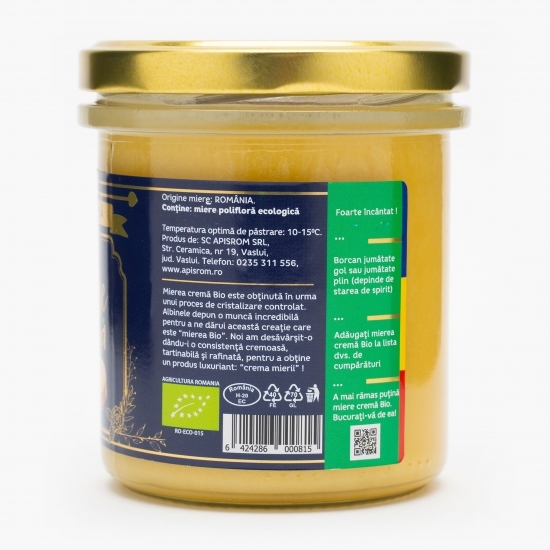 Miere cremă polifloră eco 400g