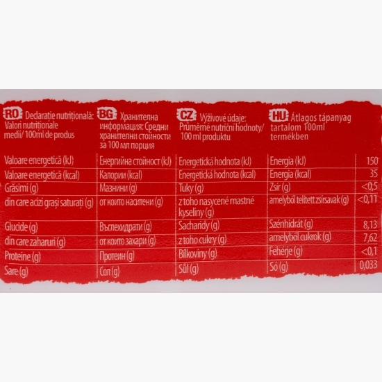 Băutură răcoritoare necarbogazoasă aloe vera și rodie 500ml