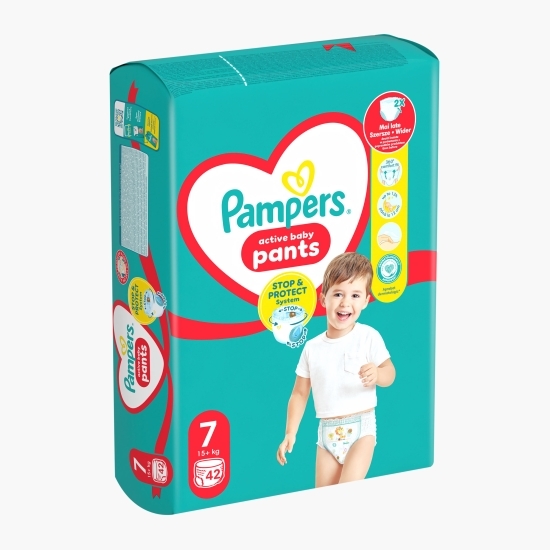 Scutece-chiloțel Active Baby Pants mărimea 7, 15+ kg, 42 buc