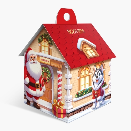 Set cadou dulciuri Căsuța dulce 274g