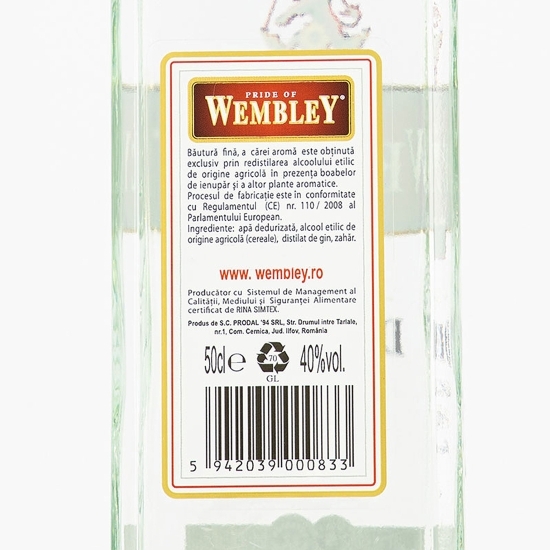 Gin London Dry 40% alc. 0.5l