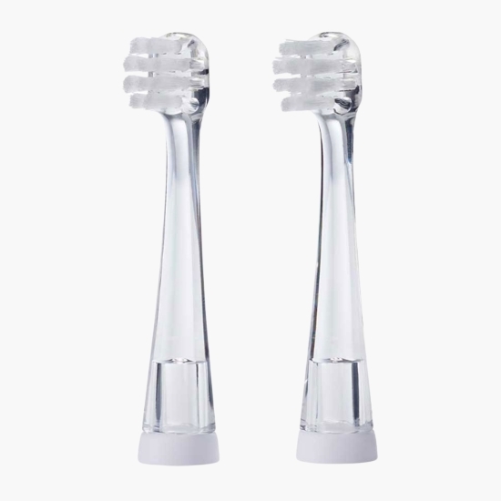 Capete rezervă pentru periuța de dinți Baby Sonic, 0-18 luni, 2 buc