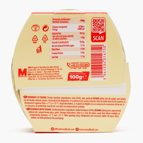 Hummus cu tahini 100g