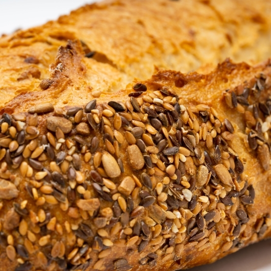 Pâine albă cu maia 100% și semințe 500g