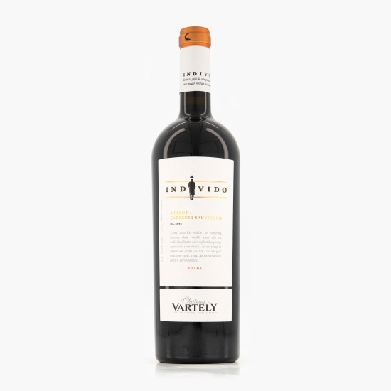 Vin roșu sec Individo Merlot & Cabernet Sauvignon, 14.5%, 0.75l