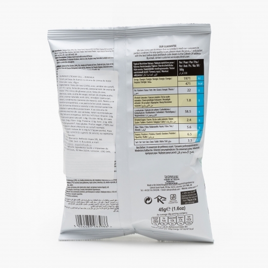 Chips de humus cu cremă de mărar 45g