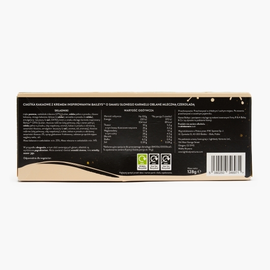 Biscuiți cu caramel sărat și ciocolată cu lapte 128g