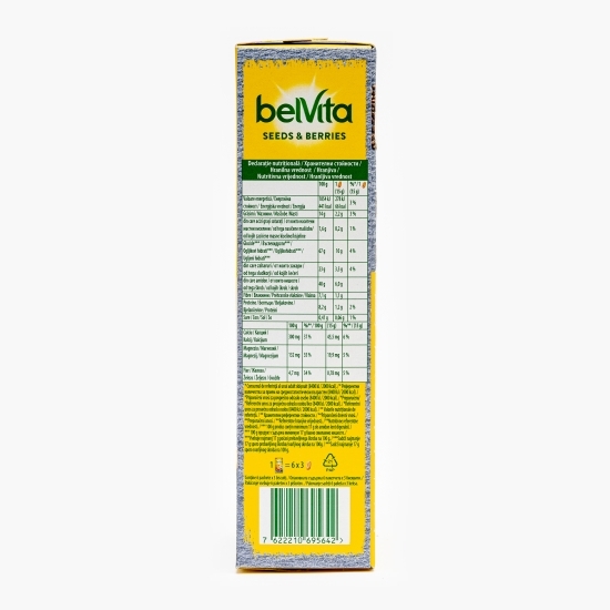 Biscuiți din zmeură și semințe de chia Soft Bakes 6 buc, 270g