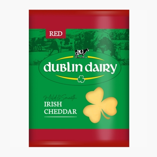 Brânză Irish Cheddar Red (roșu) felii 150g
