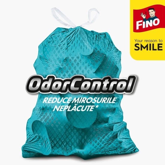 Saci menajeri parfumați, cu șnur, 35l, 12 buc