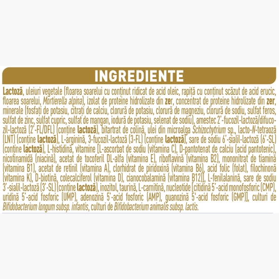 Formulă de lapte praf Supreme Pro 1, de la naștere, lapte de început 800g