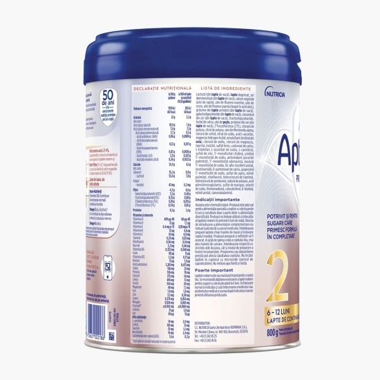 Lapte praf PROfutura DUOBIOTIK 2, 6-12 luni, Nutricia, 800g