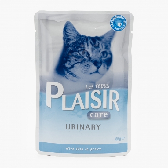 Hrană umedă pentru pisici 85g, Care Urinary cu pește
