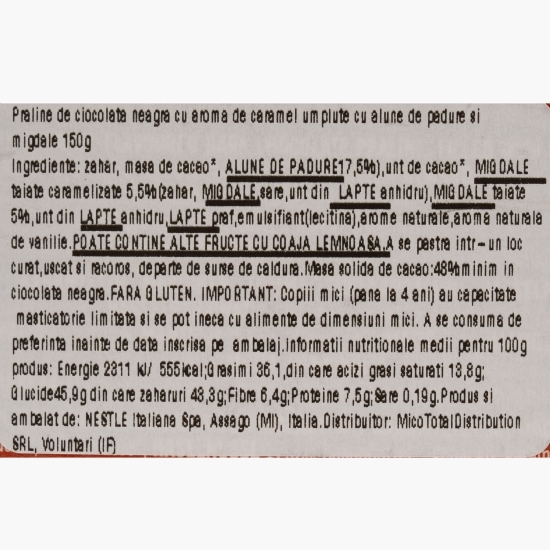 Praline de ciocolată cu migdale caramelizate, 150g