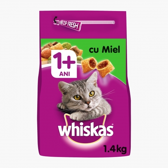 Hrană uscată pentru pisici adulte 1.4kg, cu miel