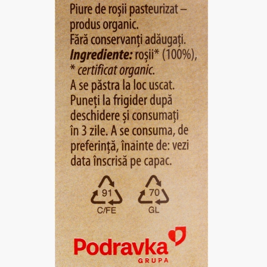 Passata - piure de roșii eco 690g
