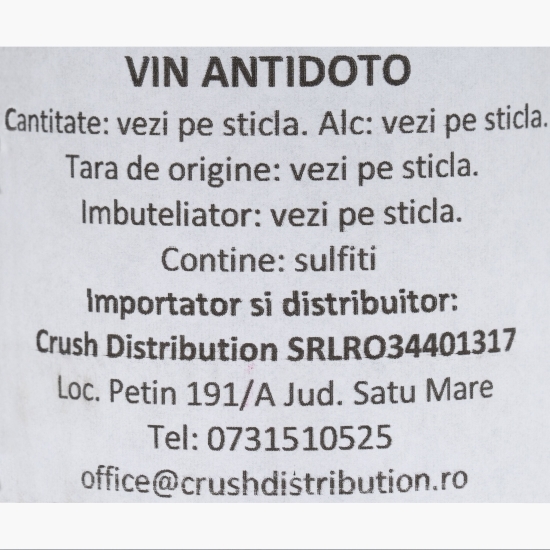Vin roșu sec Soria Tinto Fino, 14.2%, 0.75l