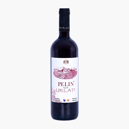 Vin Pelin roșu demisec, 12%, 0.75l