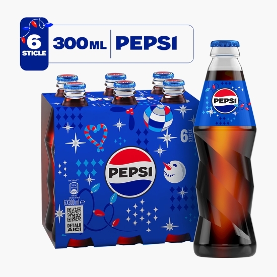 Băutură carbogazoasă aromă cola sticlă 6x0.3l