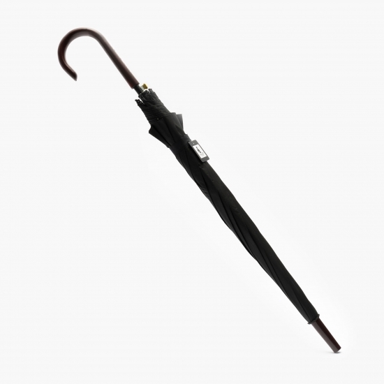 Umbrelă automată tip baston negru 84cm