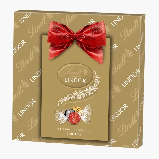 Bomboane de ciocolată asortate Xmas Lindor, 11 buc, 137g
