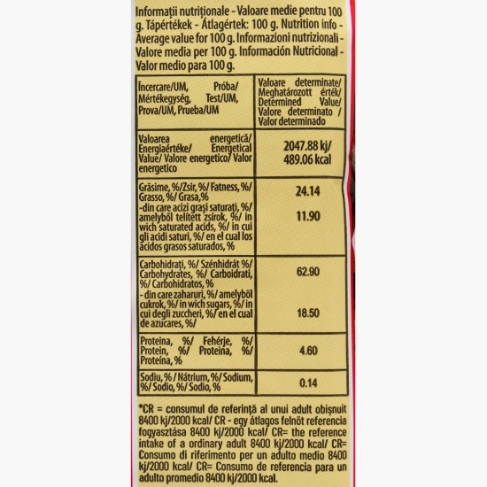 Cornulețe cu gem 400g