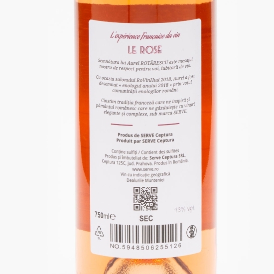Vin rose sec Le Rose, 13%, 0.75l