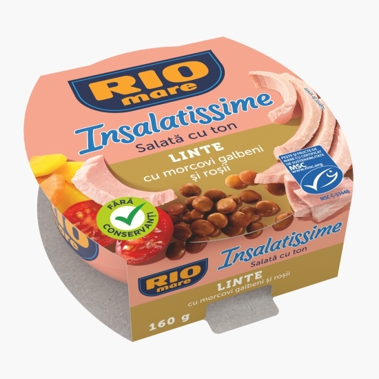 Salată cu ton și linte, Insalatissime 160g
