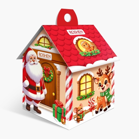 Set cadou dulciuri Căsuța dulce 272g
