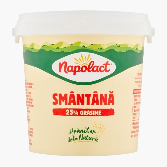 Smântănă Prima 25% grăsime 850g